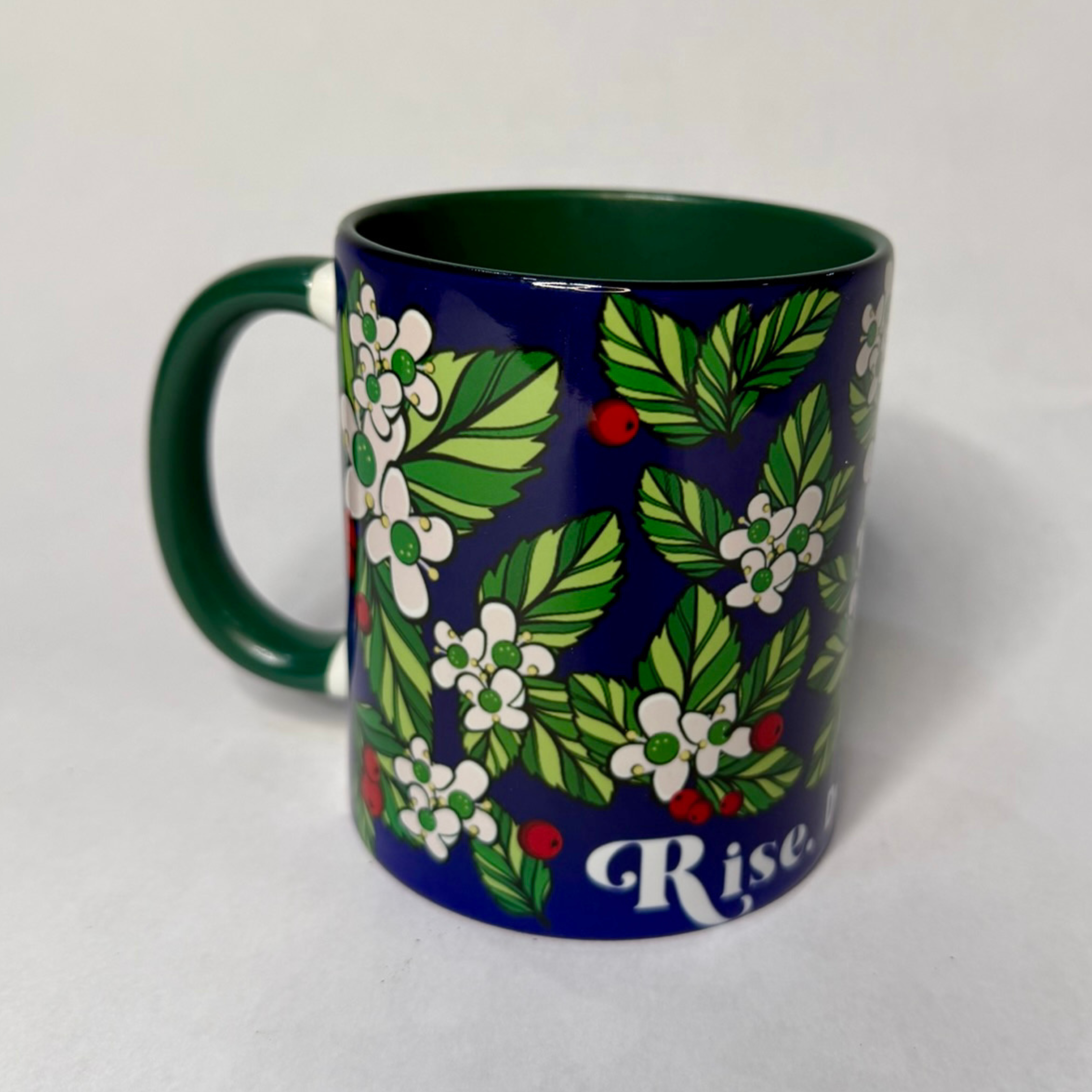 Rise Mug: Drink tea. Be healthy. Do good.