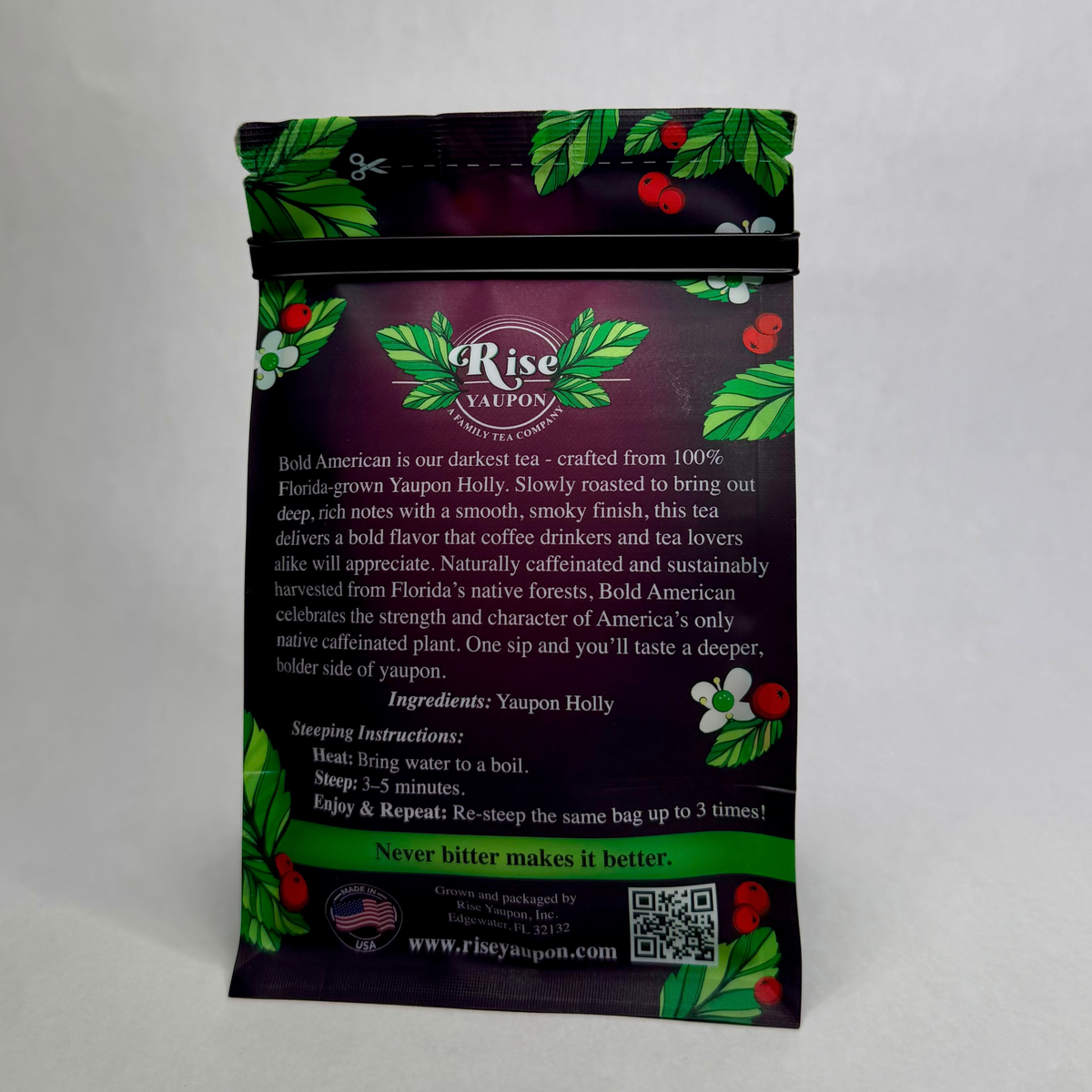 Bold American Yaupon Tea