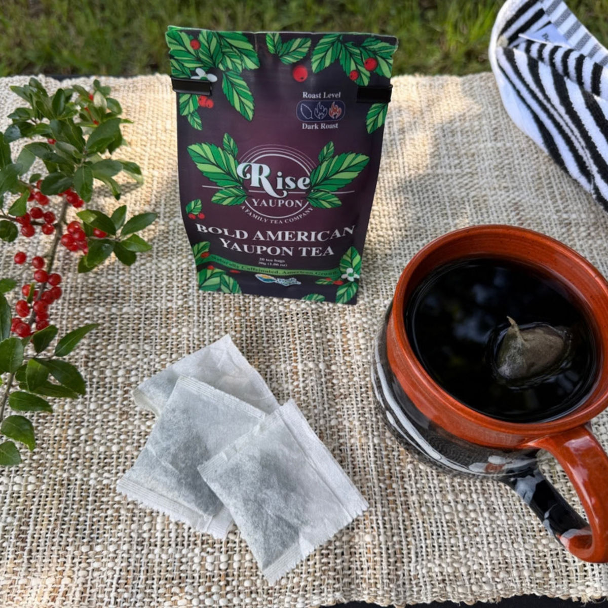 Bold American Yaupon Tea